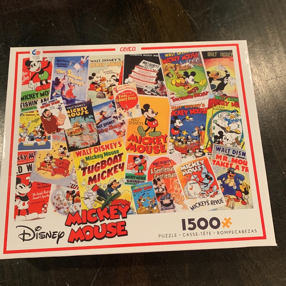 1500 piece Disney puzzle